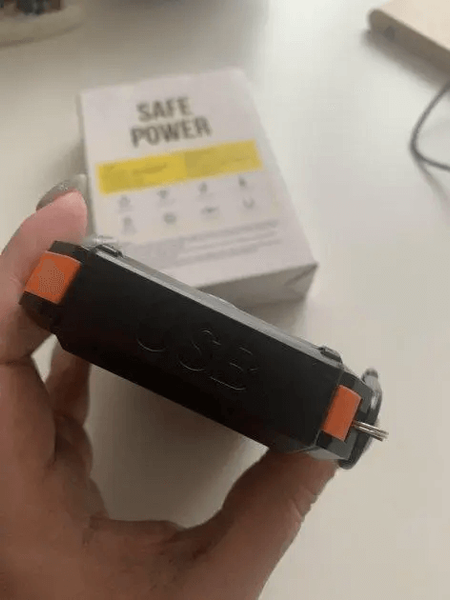 Power Bank Solar YD-886 12000 mAh із сонячною батареєю, ліхтариком, компасом P-0002 фото