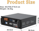 Акумулятор Haisic LiFePO4 48V/100AH, 4800W*h, 100А (літій-залізо-фосфатний акумулятор для ДБЖ (UPS)) HC48100 фото 3